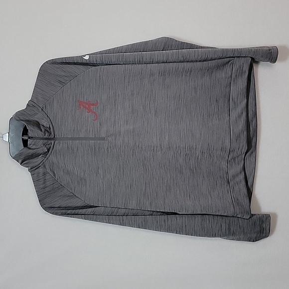 Women's Nike Alabama Crimson Tide Pacer Performance Pullover, Gray, Medium, EUC - Picture 4 of 8